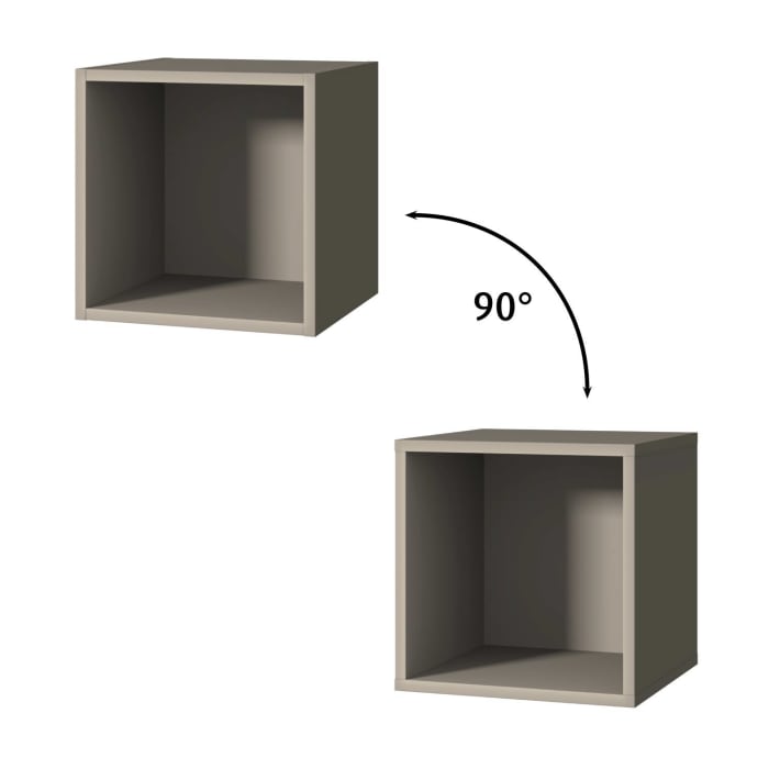 Sanipa Cubes Regalmodul offen 35 x 35 x 32,8 cm