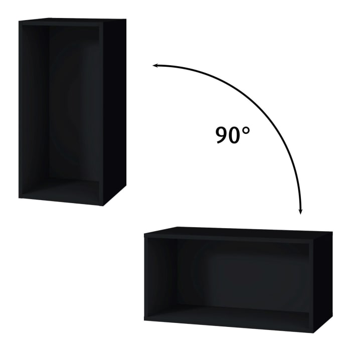 Sanipa Cubes Regalmodul offen 35 x 70 x 32,8 cm