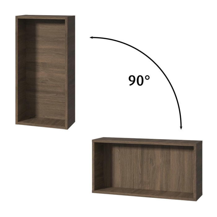 Sanipa Cubes Regalmodul offen 35 x 70 x 18 cm