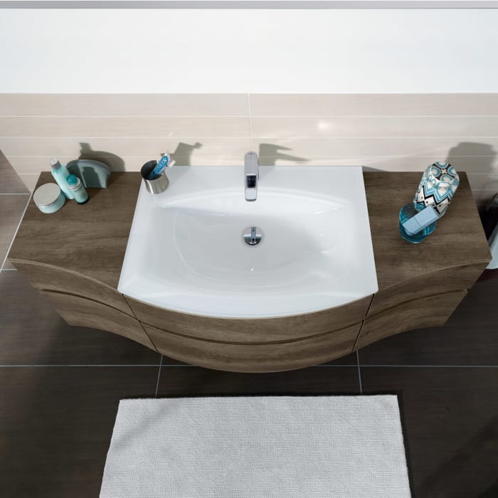 Sanipa CurveBay Abdeckplatte 41,8 x 45,4 x 1,95 cm, rechts