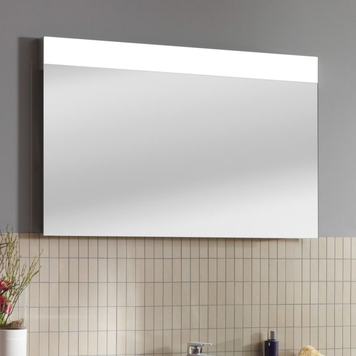 Sanipa Reflection Lichtspiegel LINUS 100 mit LED-Beleuchtung, mit Touchsensor und Dimm-Funktion