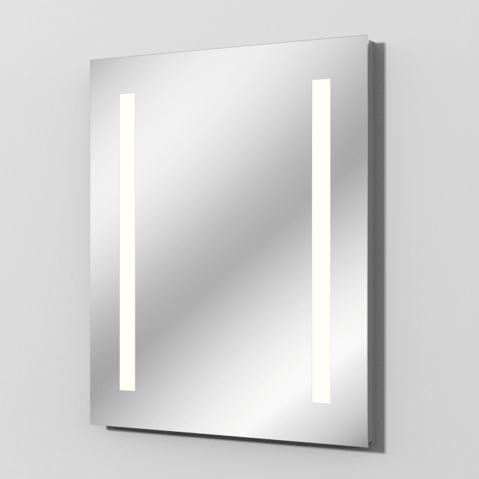 Sanipa Reflection Badspiegel LUCY 50 mit warmweisser LED-Beleuchtung in den Maßen 50 x 60 cm