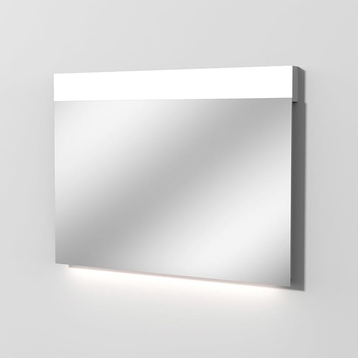 Sanipa Reflection Badspiegel LINUS 80 cm mit LED-Beleuchtung und Waschplatzbeleuchtung