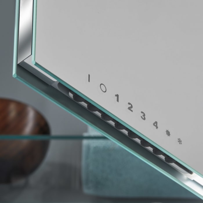 Sanipa Reflection Aluminium-Spiegelschrank ALEX 160 mit LED-Beleuchtung, mit Lichtsteuerung