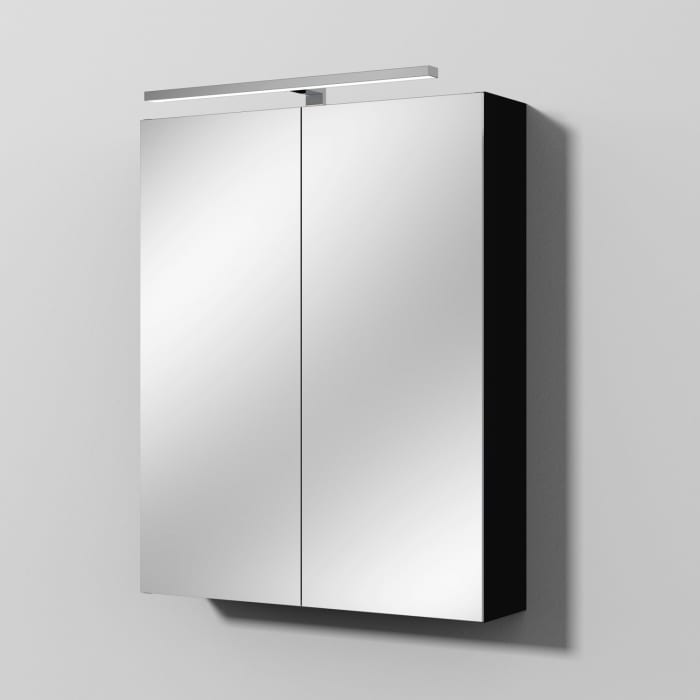 Sanipa Reflection Spiegelschrank MILLA 60 mit LED-Aufsatzleuchte