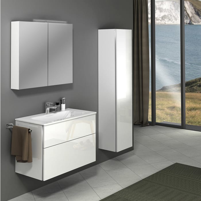 Sanipa Reflection Spiegelschrank MILLA 80 mit LED-Aufsatzleuchte