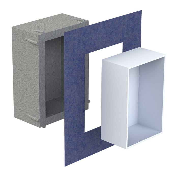 Schedel Nischeneinsatz 30 x 20 x 12 cm rahmenlos