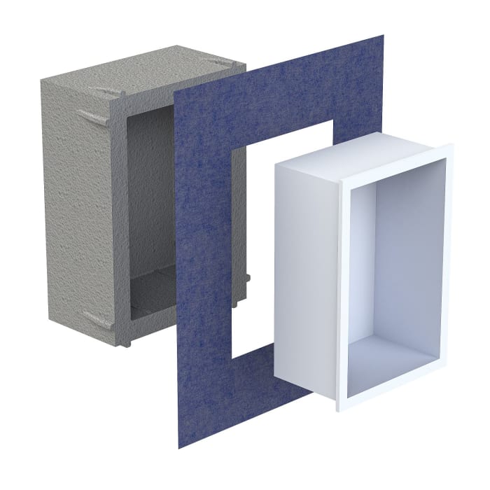 Schedel Nischeneinsatz 30 x 20 x 12 cm mit Rahmen 1,5 cm