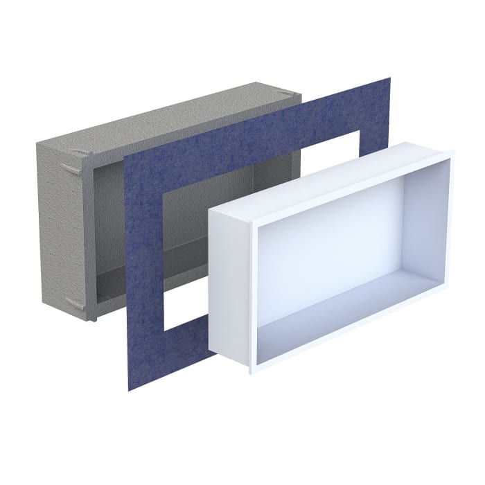 Schedel Nischeneinsatz 30 x 80 x 12 cm mit Rahmen 1,5 cm