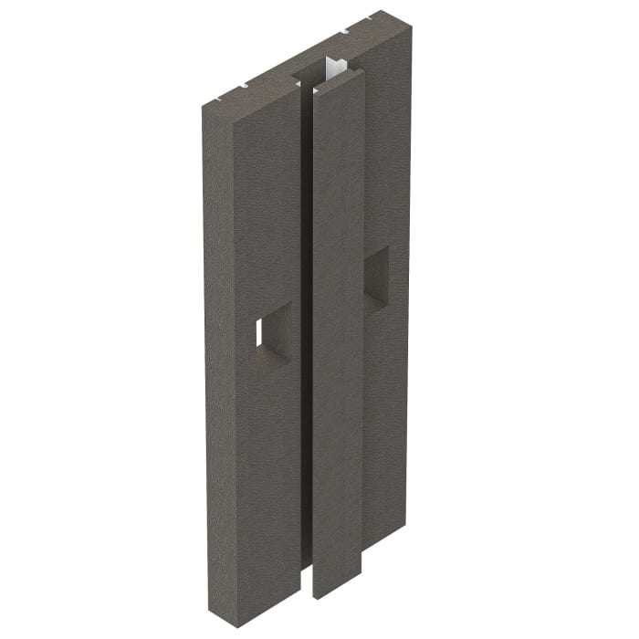 Schedel Wandmodul mit Installationsschacht, raumhoch für Duschplatz 250 x 100 x 17,5 cm