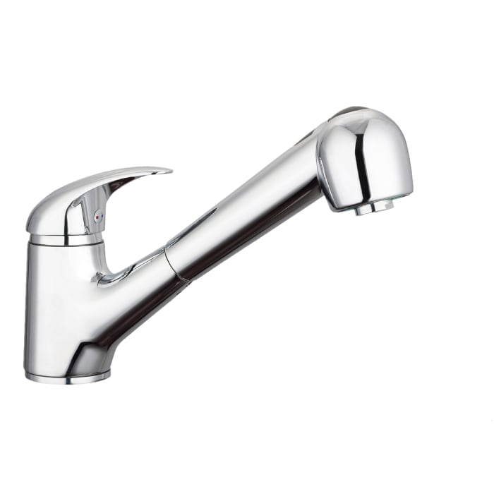 Schütte ALBATROS Einhebel Spültischarmatur mit herausziehbarer Geschirrbrause