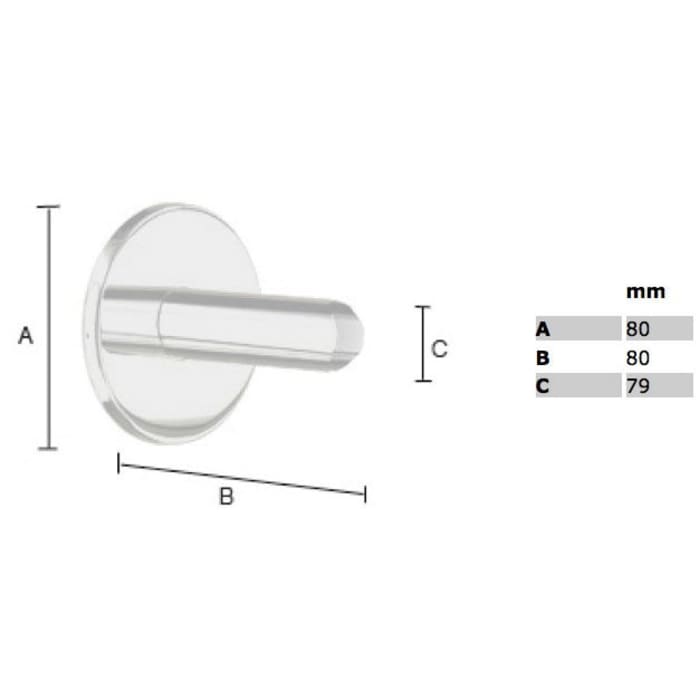 Smedbo Dry Montage-Kit für verdeckten Elektroanschluss zu FK700