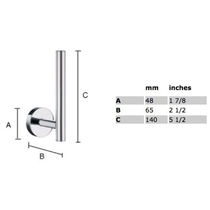 Smedbo Home Reservepapierhalter