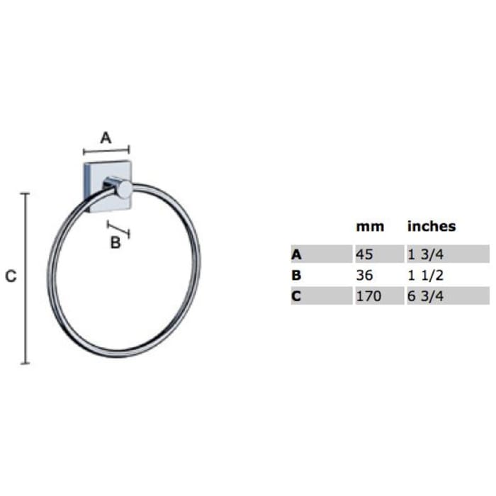 Smedbo House Handtuchring