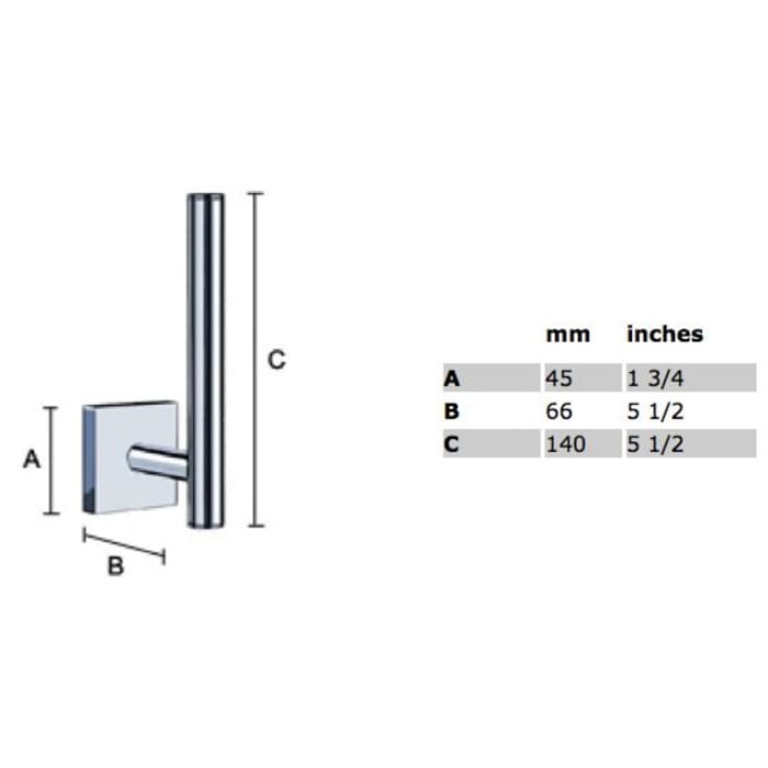Smedbo House Reservepapierhalter