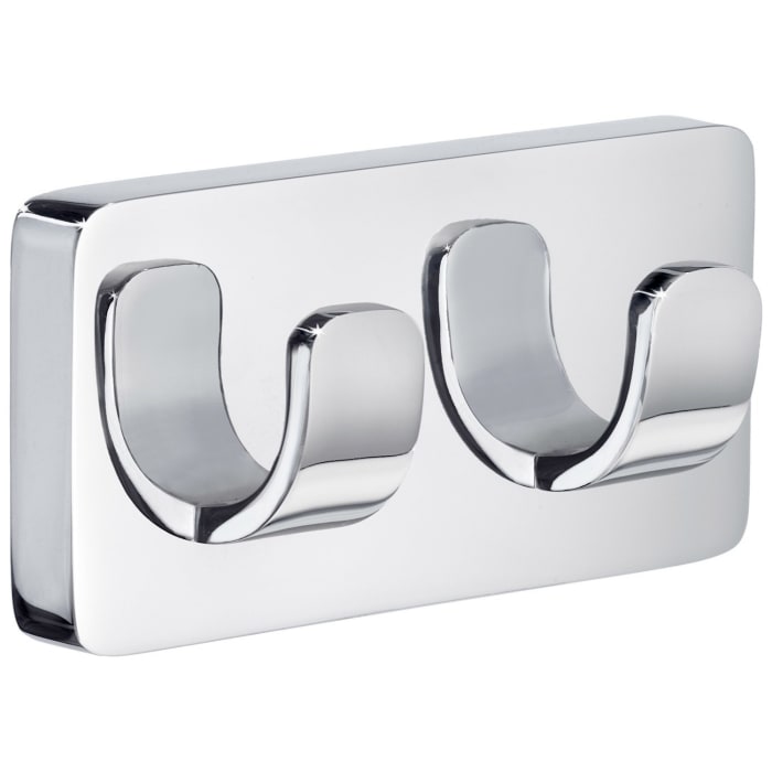 Smedbo Ice Badetuchhaken doppelt