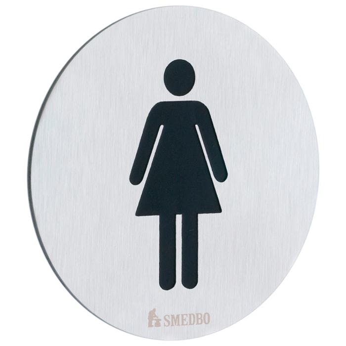 Smedbo XTRA WC Schild Damen