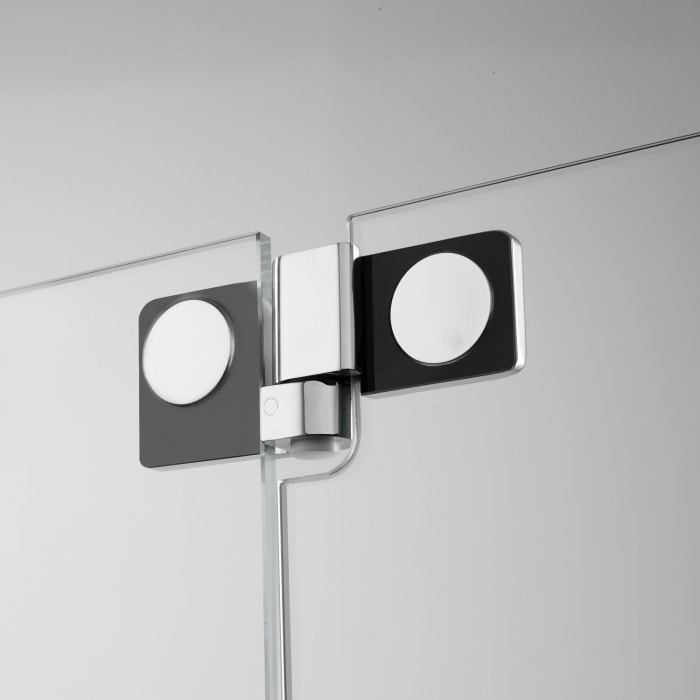 Sprinz Achat R Plus Pendeltüre mit Festelement für Nische bis 160 x 200 cm