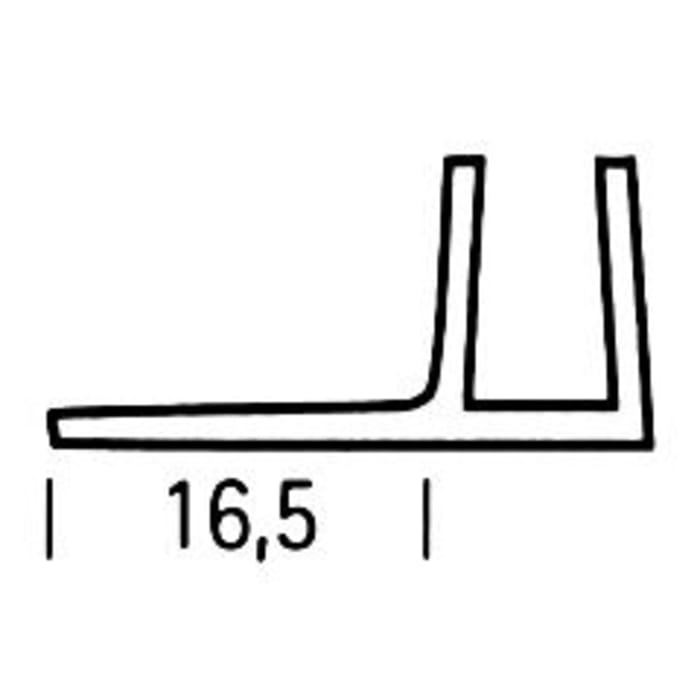 Sprinz Schiebetürdichtung 200 cm