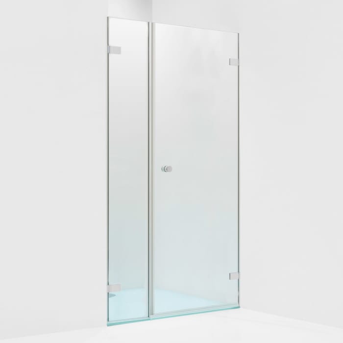 Sprinz Fortuna Tür mit Seitenteil für Nische bis 120 x 200 cm, Anschlag rechts