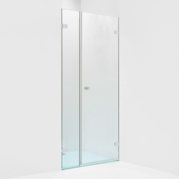 Sprinz Fortuna Tür mit Seitenteil für Nische bis 90 x 200 cm, Anschlag rechts