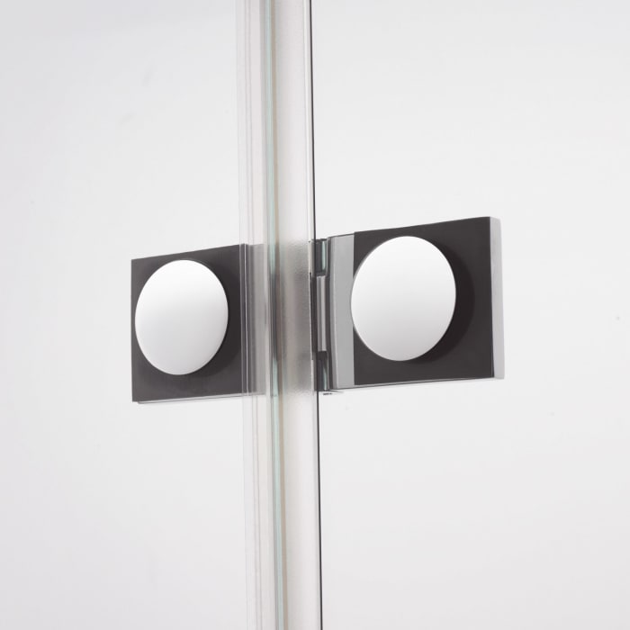 Sprinz Fortuna Tür mit Seitenwand rahmenlos Türanschlag rechts