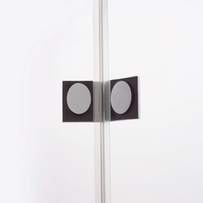 Sprinz Fortuna Runddusche mit 1 Tür bis 100 x 100 x 200 cm, Radius 52 -53 cm