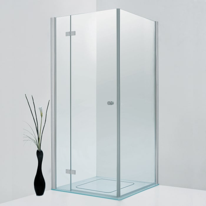 Sprinz Fortuna Tür mit Seitenwand 100 x 90 x 200 cm Türanschlag links