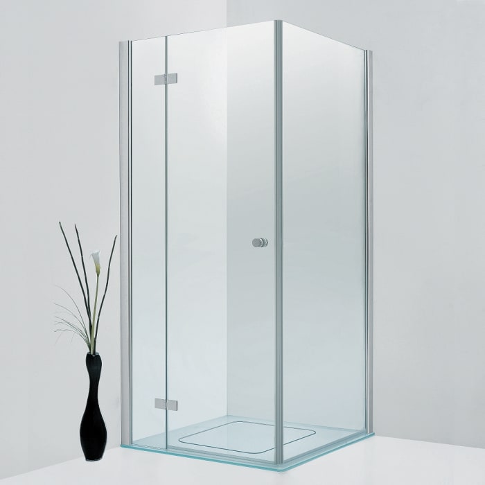 Sprinz Fortuna Tür mit Seitenwand 90 x 90 x 200 cm Türanschlag links