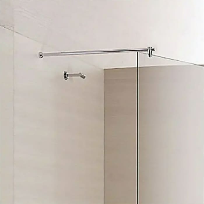 Sprinz Inloop Walk-In Dusche, Beschläge eckig, Breite bis 180 cm