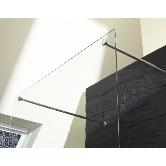 Sprinz Inloop Walk-In freistehende Scheibe, Breite bis 180 cm