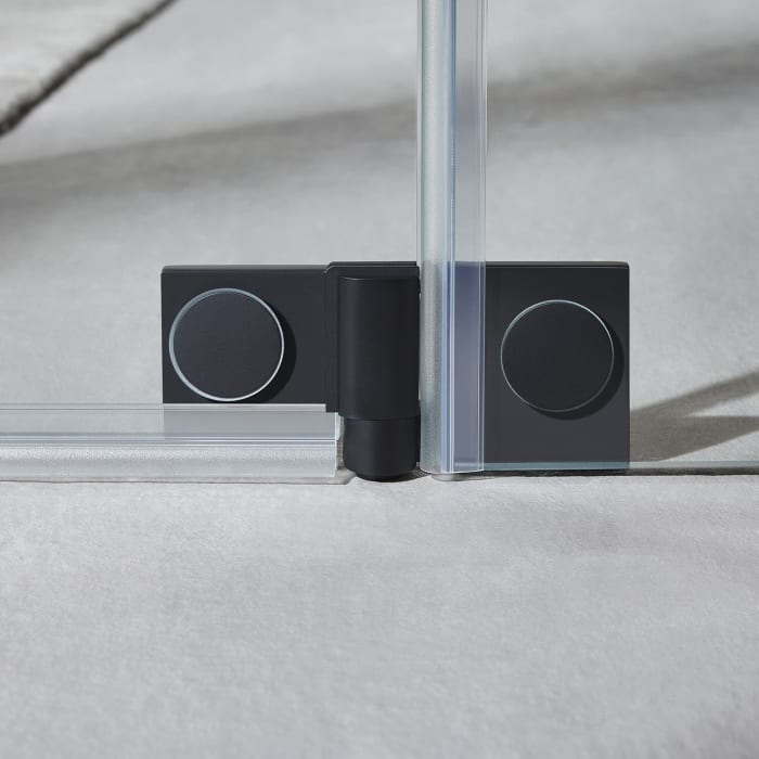 Sprinz Omega Black Edition Eckeinstieg 100 x 100 x 200 cm