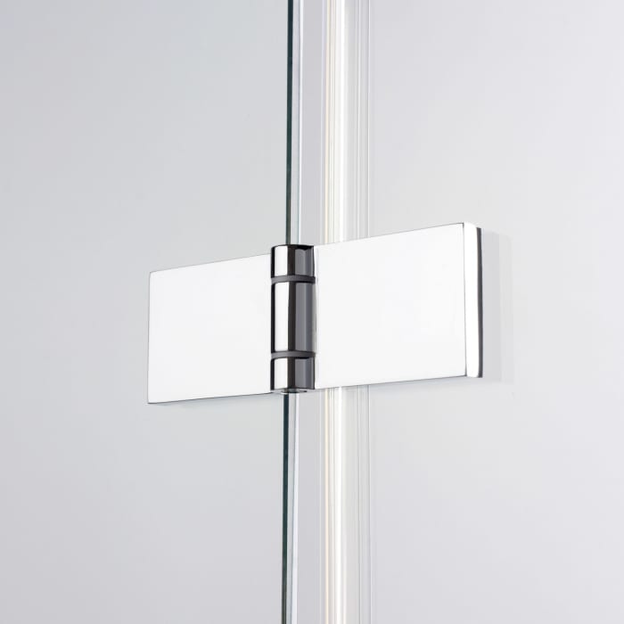 Sprinz Omega Plus Falttür mit Seitenwand 4-tlg., 100 x 100 x 200 cm