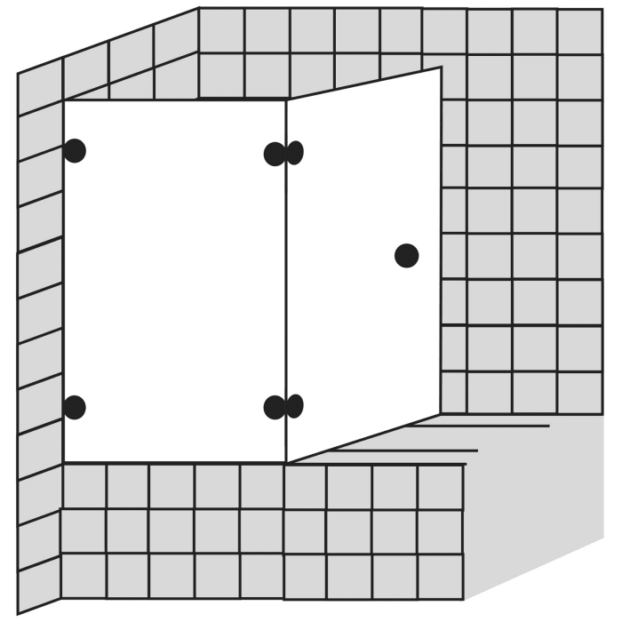 Sprinz Saphir Badewannenaufsatz bis 60 x 50 x 150 cm