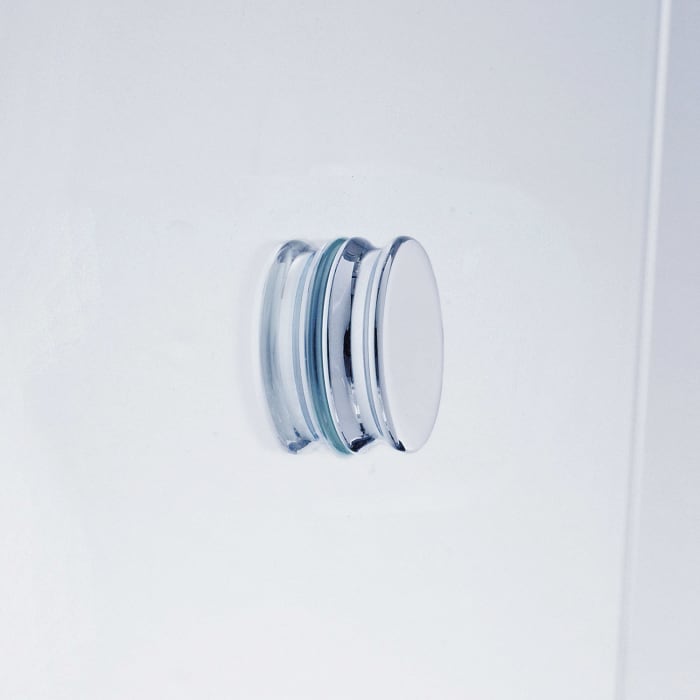 Sprinz XXL Fünfeckdusche 3-teilig 120 x 120 x 200 cm zur Montage an Badewanne