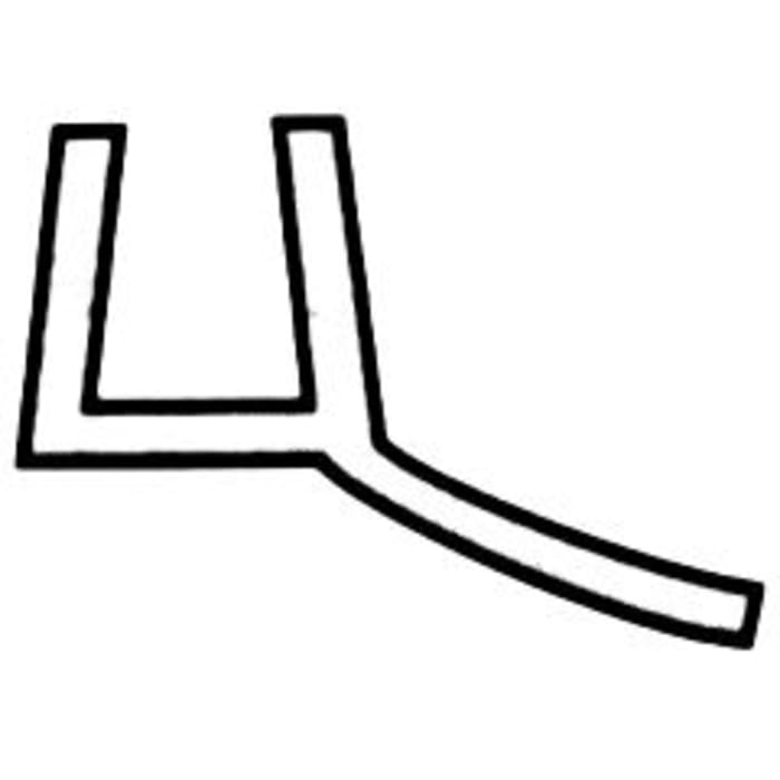 Sprinz Wasserablaufprofil Adria groß 200 cm