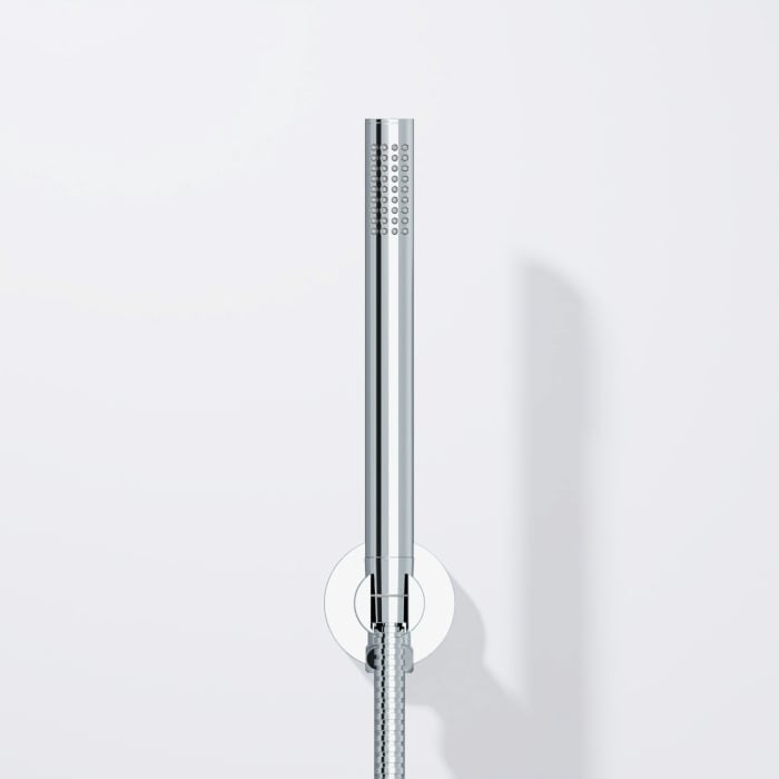 Steinberg Serie 100 Handbrausegarnitur mit integriertem Wandanschlussbogen