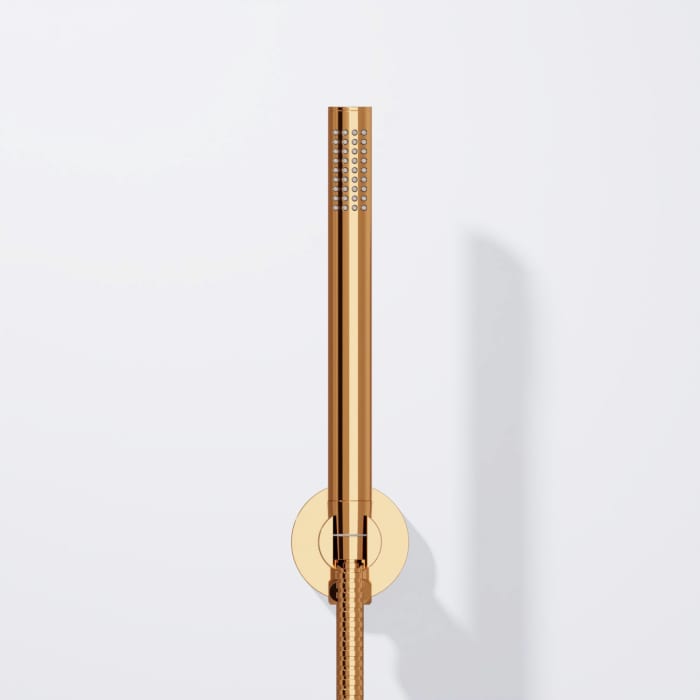 Steinberg Serie 100 Handbrausegarnitur mit integriertem Wandanschlussbogen