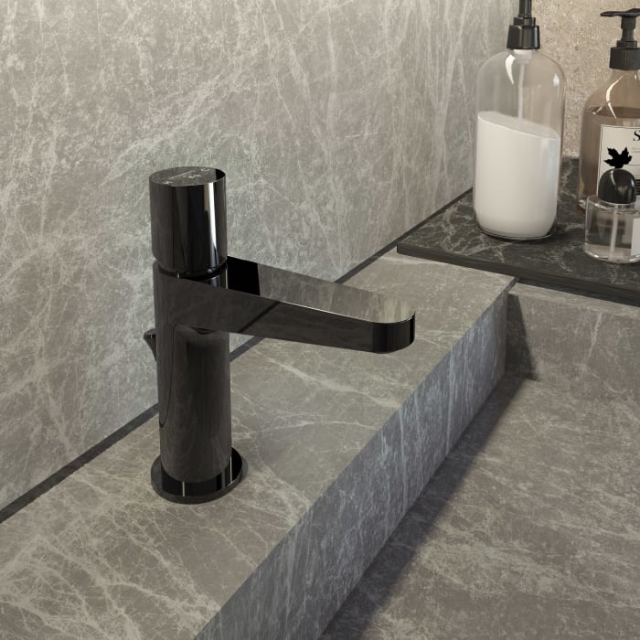 Steinberg Serie 170 Waschtisch-Einhebelmischer mit Ablaufgarnitur