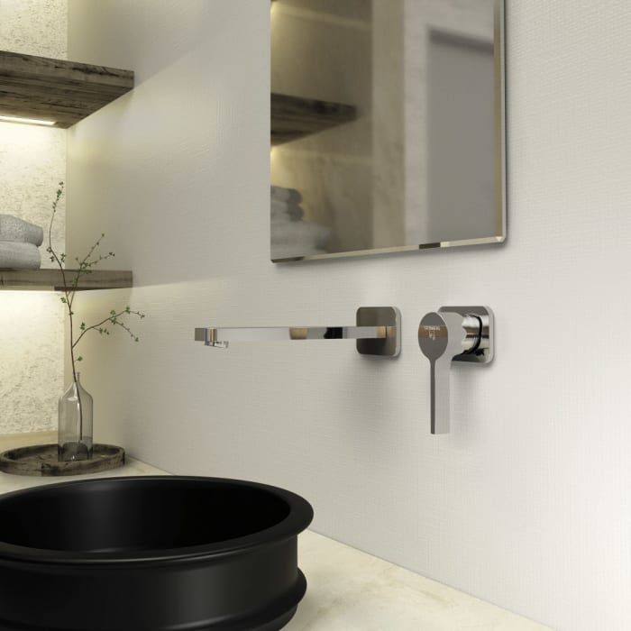 Steinberg Serie 230 Wand-Einhebelmischbatterie Ausladung 20,5 cm