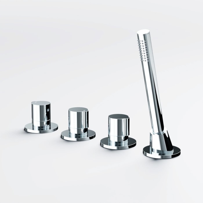 Steinberg Serie 260 4-Loch Wanne/Brause-Standarmatur ohne Auslauf