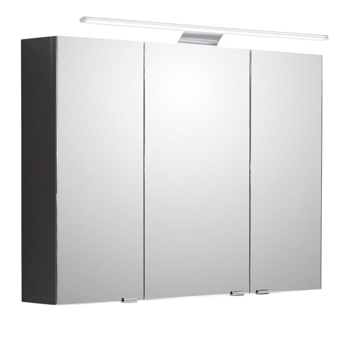 Steinkamp Life 2.0 Spiegelschrank 100 cm mit LED Aufsatzleuchte