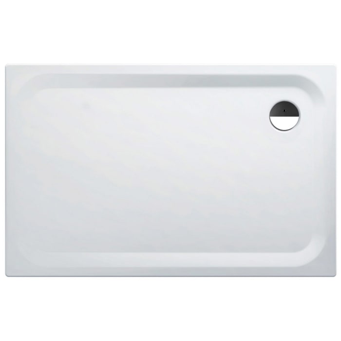 Steel Plan Stahl-Duschwanne superflach 140 x 90 x 2,5 cm