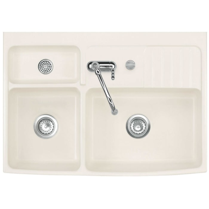 Systemceram Keradomo Centra 90 Keramik-Element Sondermaß mit Excenterablauf