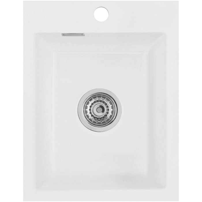 Systemceram Keradomo Mera 39 F Spüle für flächenbündigen Einbau mit Handbetätigung, inkl. Armaturbohrung