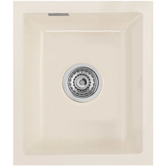 Systemceram Keradomo Mera 32 U Spüle zum Unterbau mit Handbetätigung