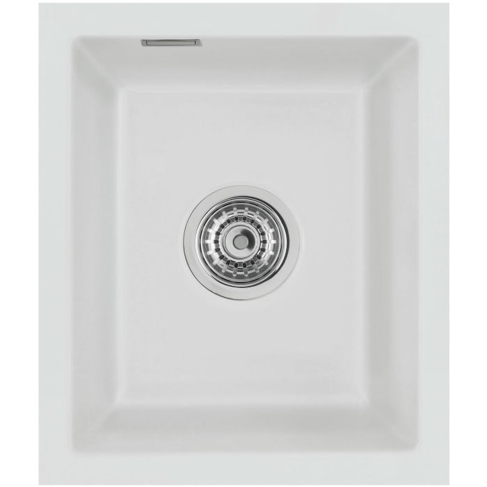 Systemceram Keradomo Mera 32 U Spüle zum Unterbau mit Excenterbetätigung