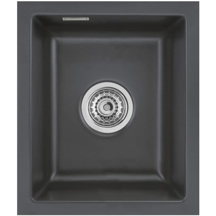 Systemceram Keradomo Mera 32 U Spüle zum Unterbau mit Excenterbetätigung