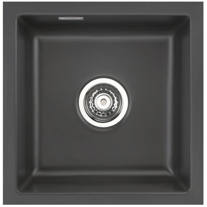 Systemceram Keradomo Mera 40 U Spüle zum Unterbau mit Handbetätigung