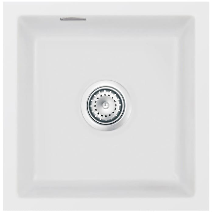 Systemceram Keradomo Mera 40 U Spüle zum Unterbau mit Excenterbetätigung